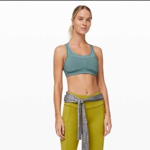 Lululemon - Stash to Dash Bra - Aquatic Green - 8